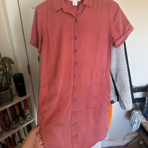 Lucky Brand Coral t-shirt dress